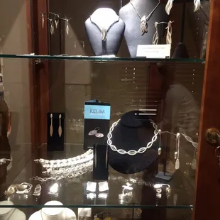 large collection of silver jewelry