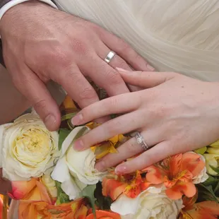 Our Wedding set personally crafted by Viir Jewelers!
