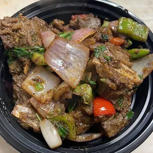 Goat Pepper Fry