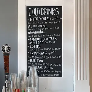 Menu As of august 2021