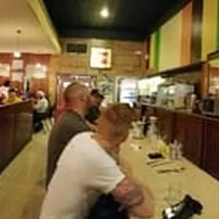 the interior of a viking restaurant