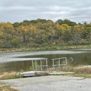 One dock at Viking Lake