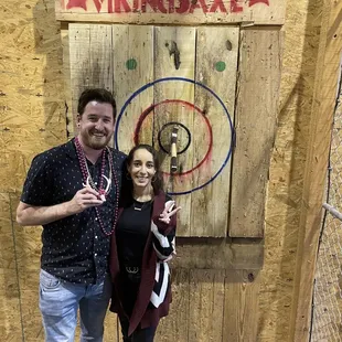 Viking's axe added to our great night with an enhanced axe throwing experience that was set apart from the rest.