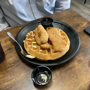 Chicken &amp; waffles