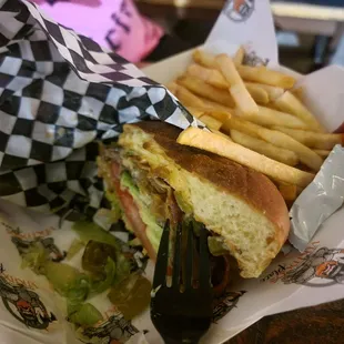 Delish Burgers and fries served hot from the truck