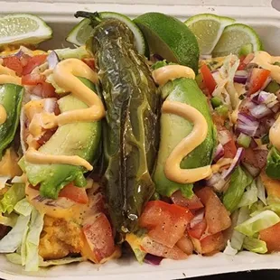 From a burger truck, these are on point. Once again, they do not disappoint. Love to see this truck. Workers are very friendly also.