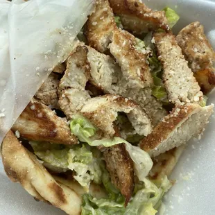 Chicken Caesar Pita