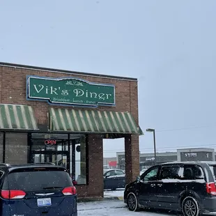 The outside of restaurant