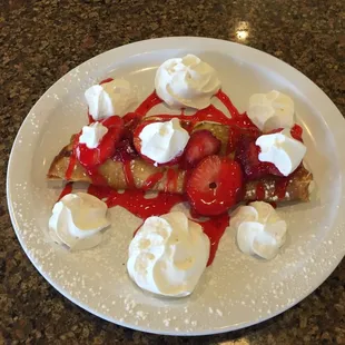 Vik&apos;s homemade crepes sell out fast, so if they&apos;re on the white board order them.  Divine.
