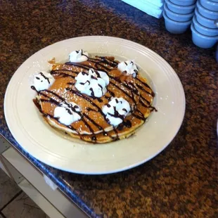 Yummy chocolate chip pancakes!!!