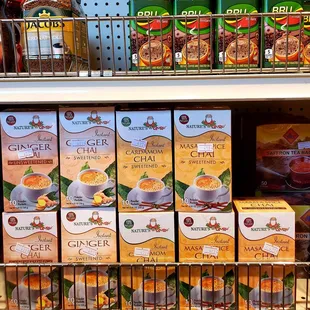 Natures Guru instant chai mix and teas