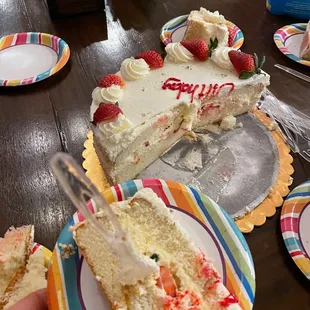 Strawberry shortcake...