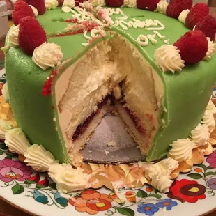 Princess cake. Soft and delicious