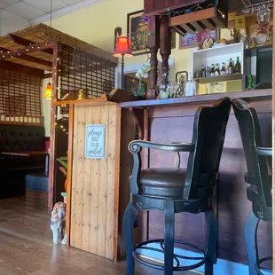 a view of the bar
