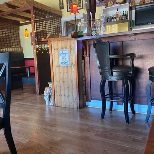 a view of the bar