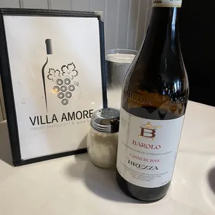 Vino the Barolo was tasty