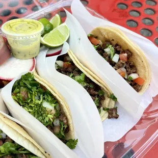 #11 Asada Taco Plate $12