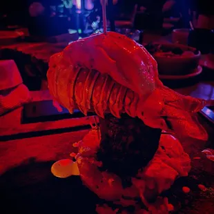 Lobster, table side mashed and steak with an awesome sauce all over it. Don't let price scare ya well worth it.