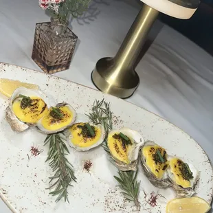 Charbroiled Oysters appetizer