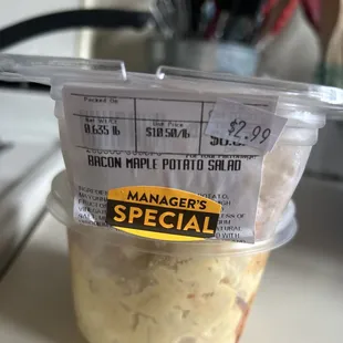 a cup of macaroni and cheese