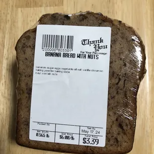 Banana Bread with Nuts