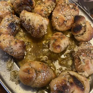 Garlic Knots - absolutely delicious