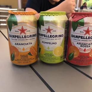 Italian sodas