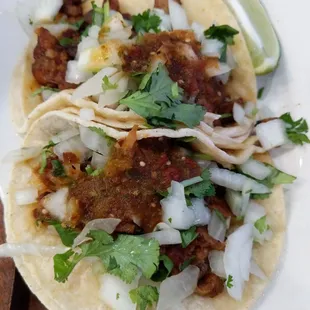 Tacos al pastor.