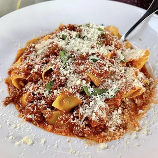 Excellent Pappardelle Bolognese