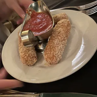Fried Mozzarella Cheese