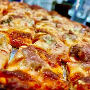 Cheese &amp; Sausage Pizza