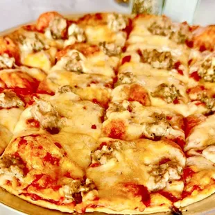 Cheese &amp; Sausage Pizza