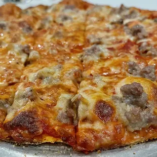 Cheese &amp; Sausage Pizza