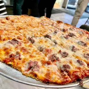 Cheese &amp; Sausage Pizza