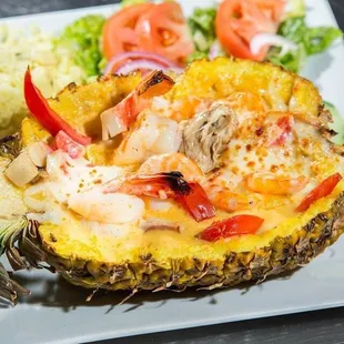 Pineapple shrimp