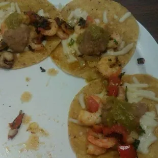 shrimp tacos !!