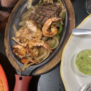 Fajita Trio dinner