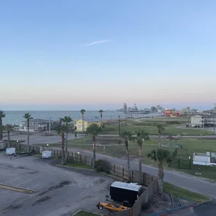 View from the balcony