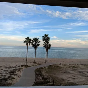 Beach front condos. Great views