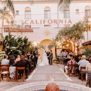 Villa del sol courtyard