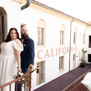 Obligatory photo with the California sign