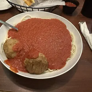 Spaghetti and Meatballs