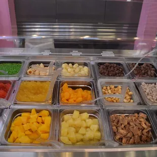 toppings!