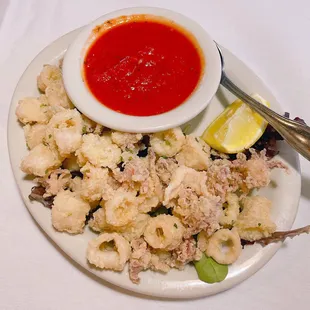 Calamari Fritti Fried