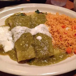 Spinach Enchiladas