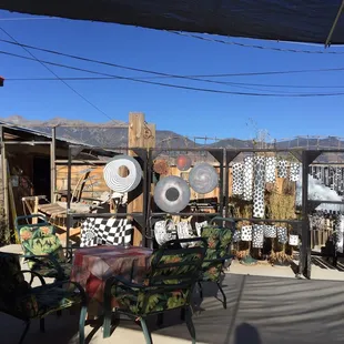 Outdoor patio.