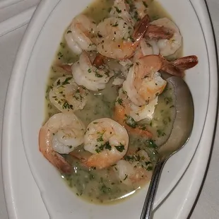 Shrimp scampi