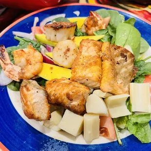 Seafood Salad( under salted and sloppy)