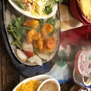 Shrimp Fajitas