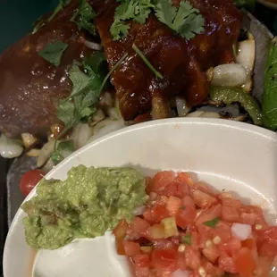 BBQ Pork Ribs Fajitas